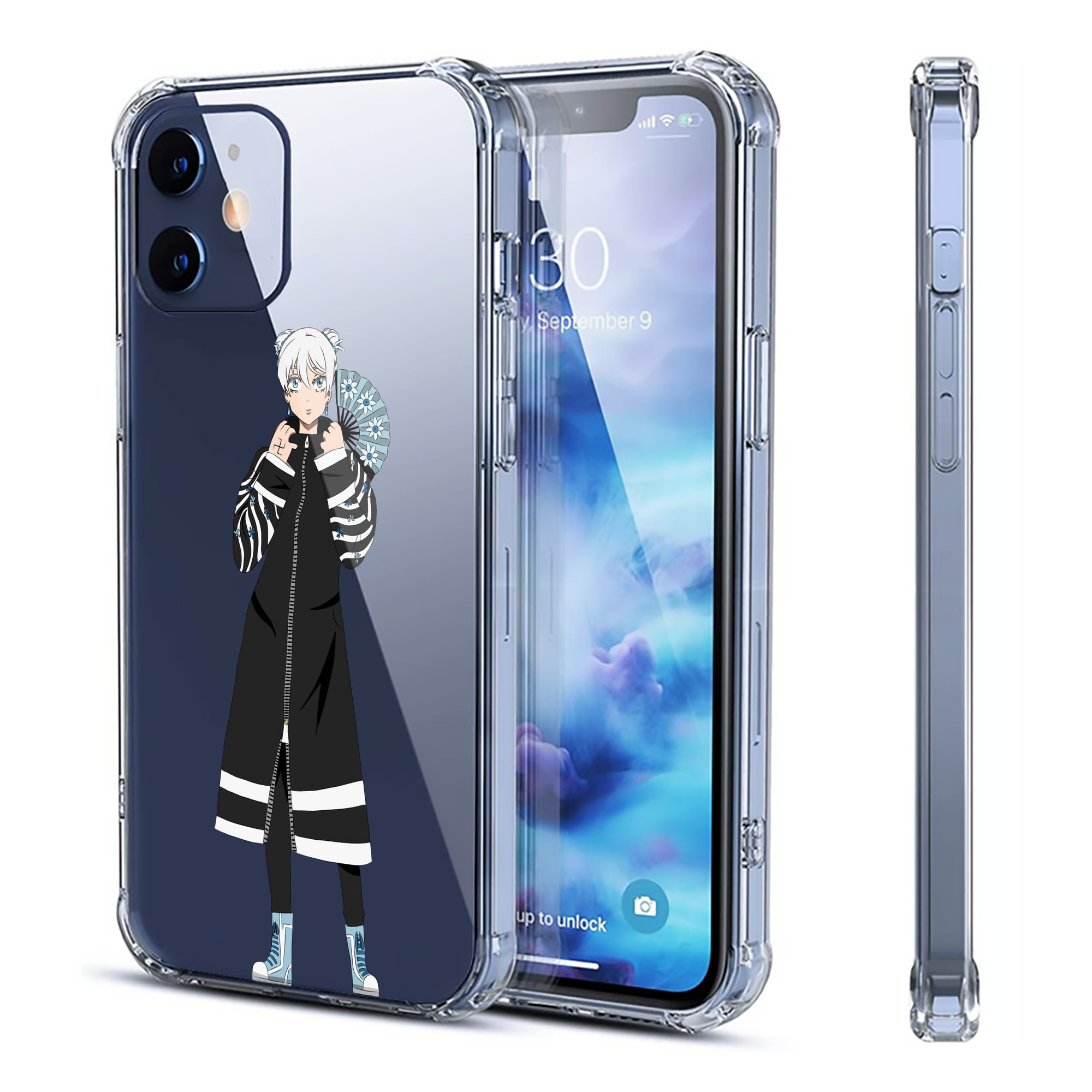 （画像用） 東京リベンジャーズ Tokyo Revengers 【iPhone 12シリーズ対応】透明スマホケース（クリアソフトケース）